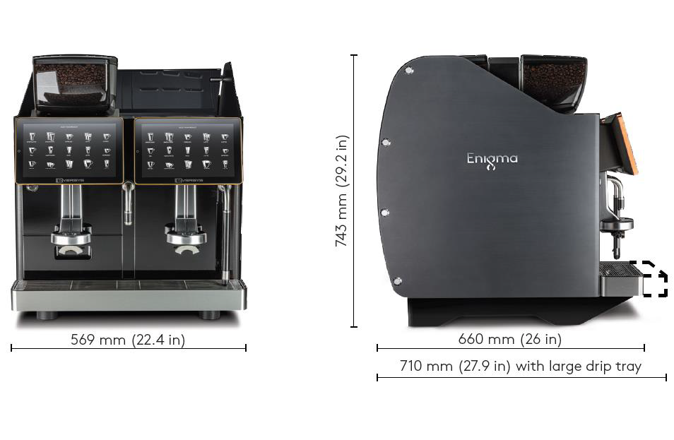 Eversys E4m Super Traditional 2